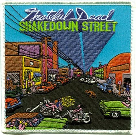 Grateful Dead Shakedown Street Album Cover Logo Patch Embroidered Iron ...