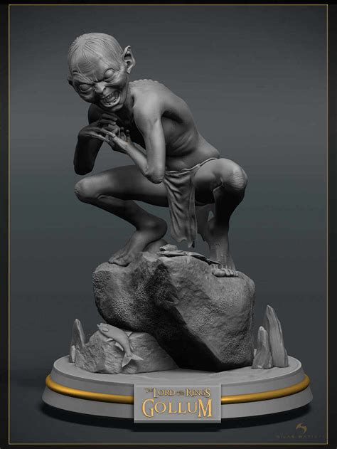 Gollum (FanArt) - ZBrushCentral