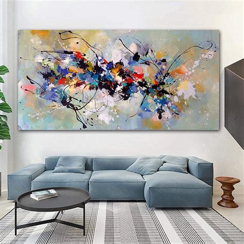 Abstraction Poster Print Art on Canvas Abstraction Image on Canvas Wall ...