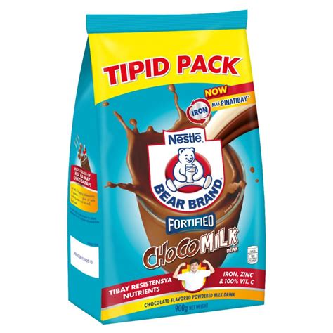 BEAR BRAND Choco Milk Drink Tipid Pack 900g