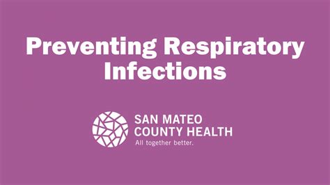 Preventing Respiratory Infections - San Mateo County Health