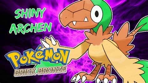 Pokemon Brick Bronze - Shiny Archen! - YouTube