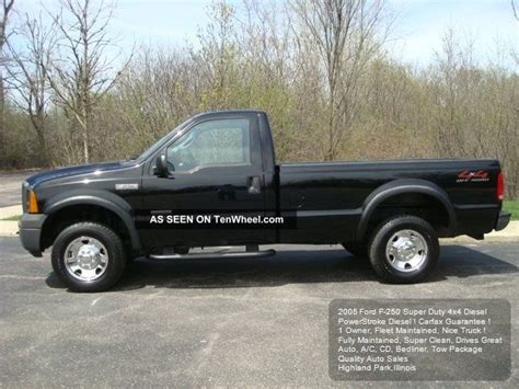 2005 Ford F - 250 4x4 Powerstroke Diesel F250 Duty Fleet Maintained