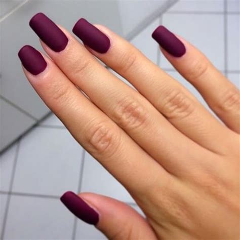 Very Berry: Matte Berry Nails for Fall Season