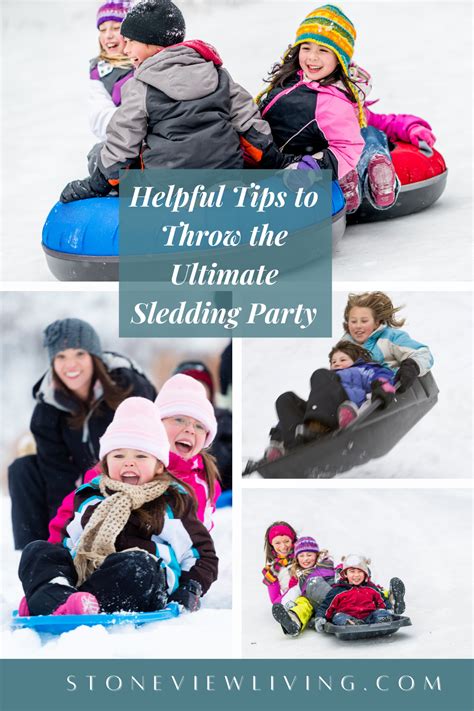 Ultimate Sledding Party Tips