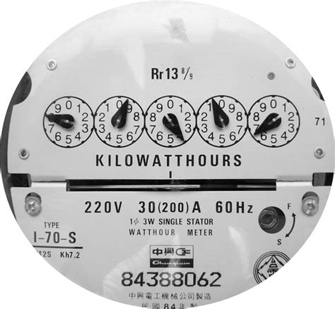 Solved Refer to the above kilowatt-hour meter. It is | Chegg.com