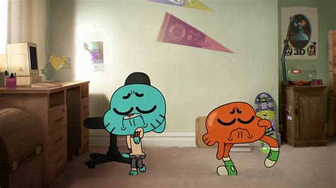 Gumball and Darwin dancing a sad dance for an entire hour because Half Life 3 will not come out ...