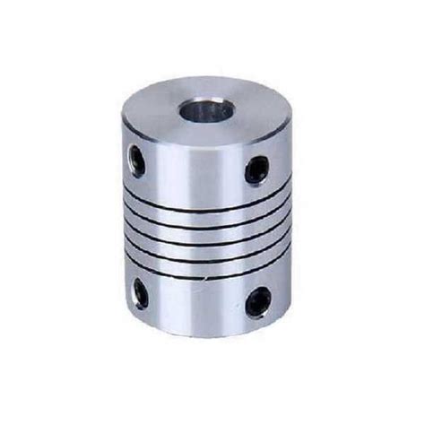 5x5mm Flexible Shaft Coupling Aluminium - from ₹144