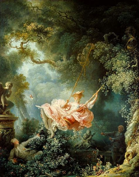 The Swing, France, 1767, by Jean-Honoré Fragonard. | Swing painting ...