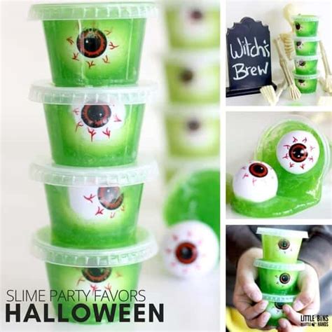 Easy Halloween Slime Recipe - Little Bins for Little Hands