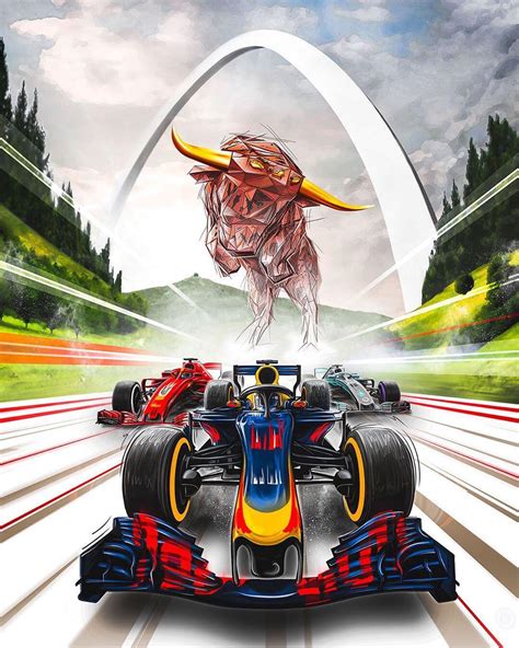 Red Bulls poster for AustrianGP : r/formula1