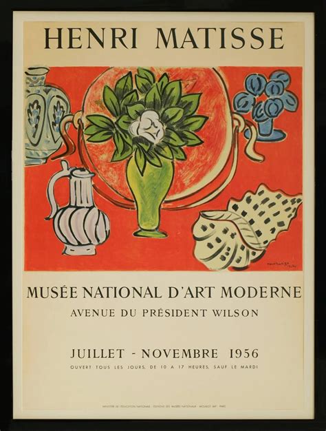 Henri Matisse Exhibition Poster