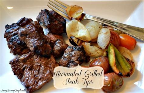 How To Grill Steak Tips & A Marinade Recipe ⋆ Savvy Saving Couple