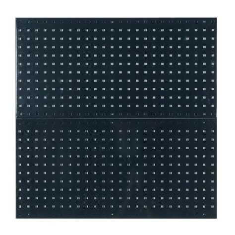 LocBoard 3/8 in. Black Pegboard Wall Organizer-LB18-BK - The Home Depot