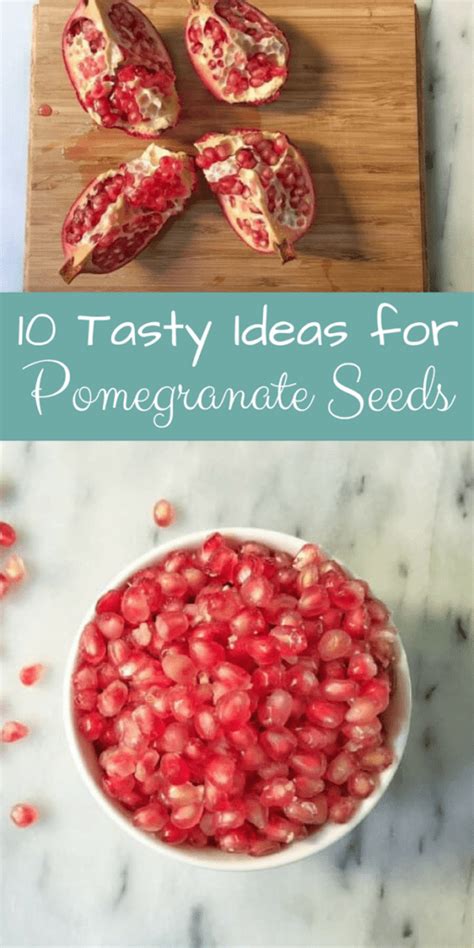 10 Tasty Ideas for Pomegranate Seeds