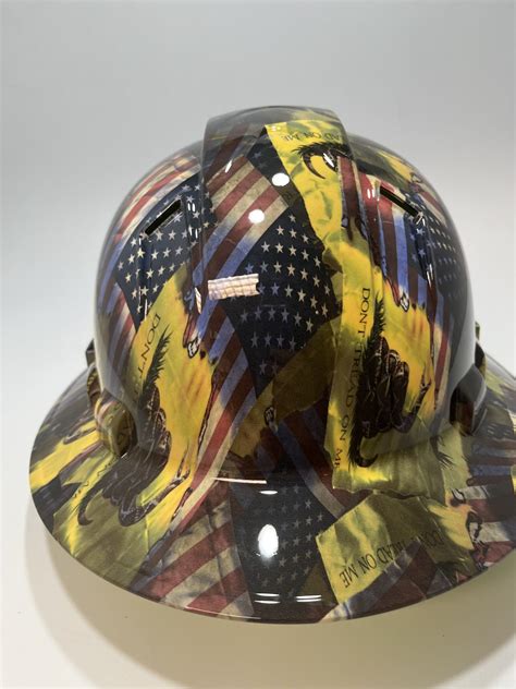 Gadsden USA Flag | Construction Safety Hard Hat