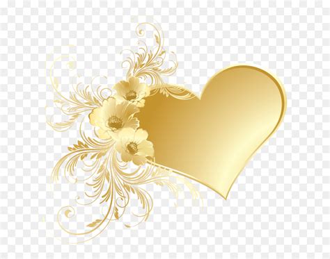 Golden Wedding Clipart