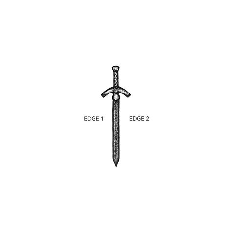 Double Edged Sword Drawing - Drawing.rjuuc.edu.np