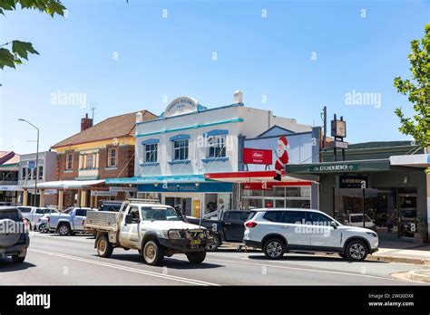 Cooma town centre, Cooma is an australian town in New South Wales ...