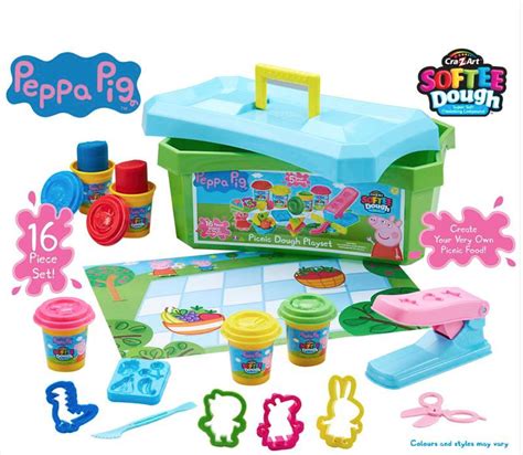 PEPPA PIG SOFTEE DOUGH PICNIC PLAYSET - Keep Up With The Jones Family