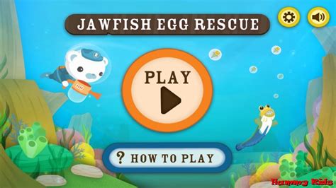 Octonauts Jawfish Egg Rescue Gameplay for Kids - YouTube