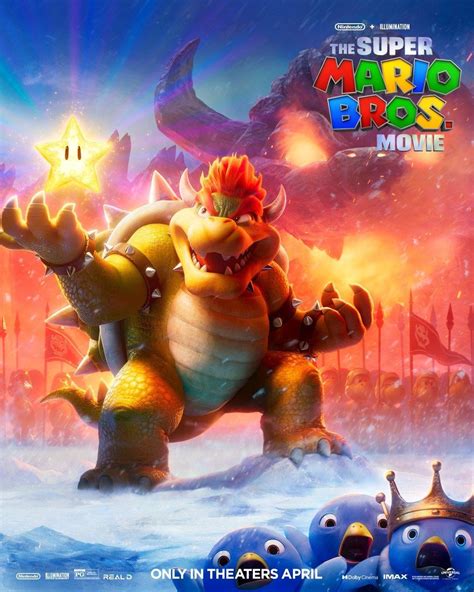 Super Mario Movie Posters Reveal New Looks at Bowser, Toad, and Donkey Kong