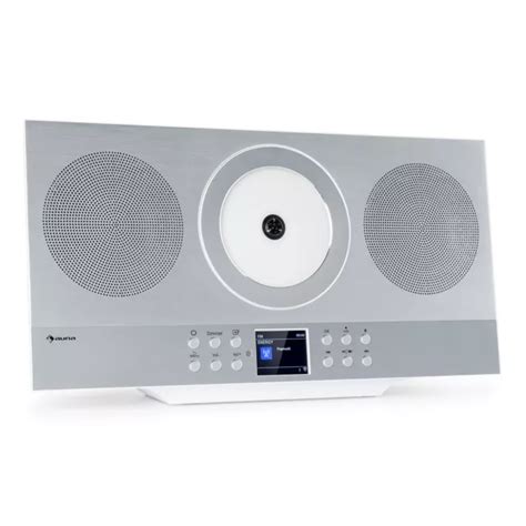 CD PLAYER STEREO System Shelf Speakers FM Radio USB MP3 Home Audio Wall ...