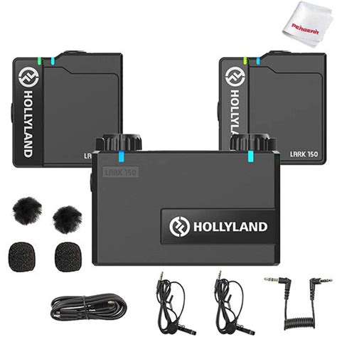 Jual Hollyland Lark 150 Wireless Microphone System Built-in Mic & Lav Mic - Jakarta Pusat ...