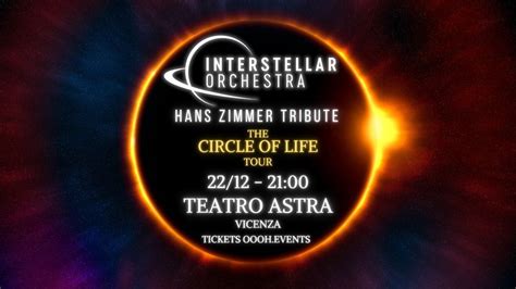 INTERSTELLAR ORCHESTRA - HANS ZIMMER TRIBUTE Live@ Teatro Astra (VI) 22/12/23, Teatro Astra ...