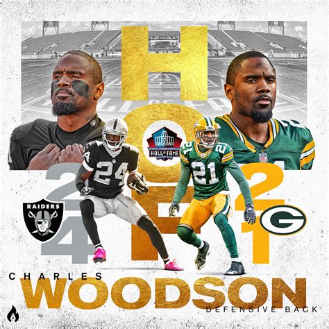 Charles Woodson Hall of Fame on Behance