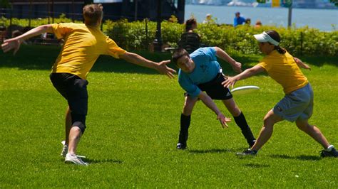 Download A Group Of People Playing Frisbee | Wallpapers.com