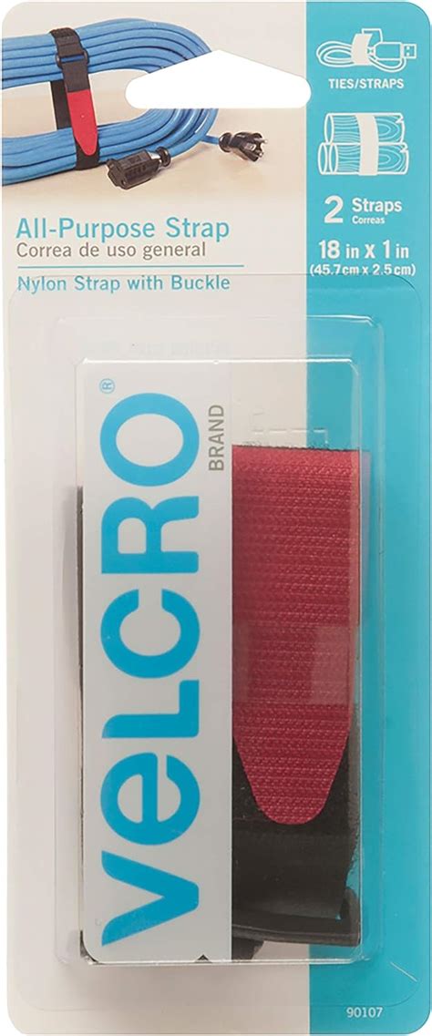 VELCRO Brand All-Purpose Straps | Strong & Reusable | Perfect for Fastening Wires & Organizing ...