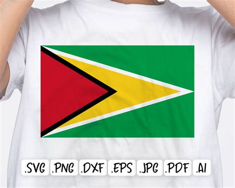 Guyana Flag SVG Design | Svg design, Svg, Guyana flag