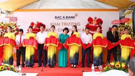 Bac A Bank tham gia thị trường tài chính ngân hàng tại An Giang