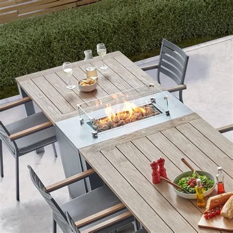 Extend Your Summer With a Gas Fire Pit Table | Stoves Are Us