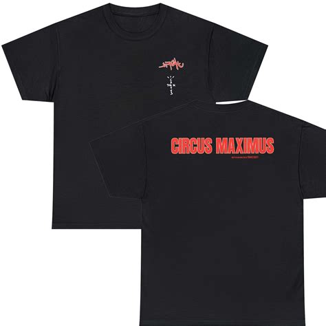 Travis Scott Utopia Circus Maximus T-Shirt - Rockatee