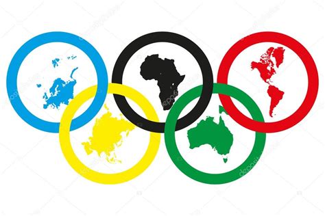 Олимпийские кольца континент - 83 фото
