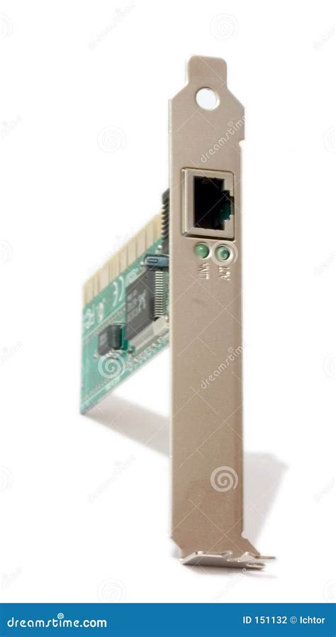 Network Card stock photo. Image of isolated, board, information - 151132