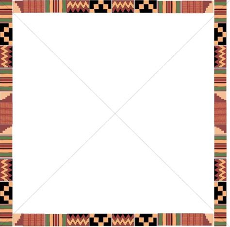 kente cloth border clip art - dragonballzvanshightops