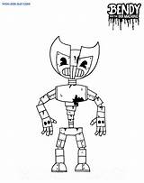 Bendy And The Ink Machine Coloring Pages  Wonder Daycom sketch template