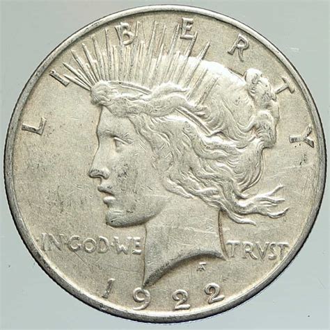 1922 Silver Dollar Value: are "D", "S", No mint mark worth money?