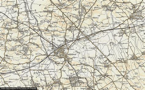 Historic Ordnance Survey Map of Swindon, 1897-1899