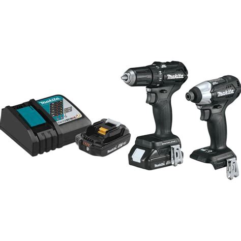 Makita 18V LXT Sub-Compact Lithium-Ion Brushless Cordless 2-piece Combo ...