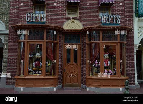 Disney gift shop on main street in Disney's Magic Kingdom Stock Photo - Alamy