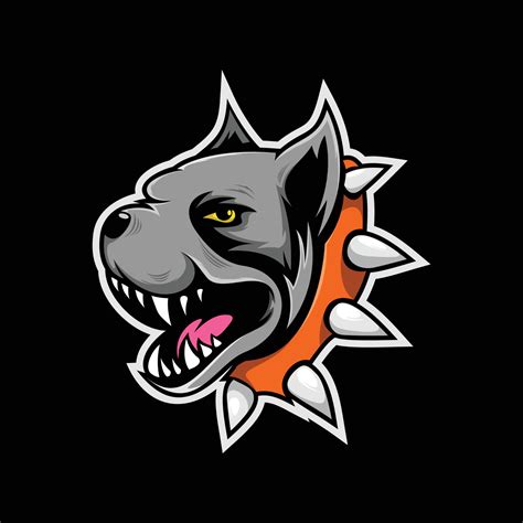 Bulldog mascot logo 16401153 Vector Art at Vecteezy