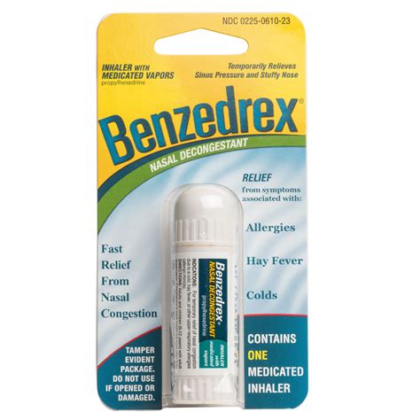 Benzedrex Nasal Decongestant Inhaler with Medicated Vapors – Walmart Inventory Checker – BrickSeek