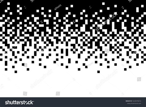 Fading Pixel Pattern Backgroundblack White Pixel: เวกเตอร์สต็อก (ปลอดค่าลิขสิทธิ์) 1623076012 ...