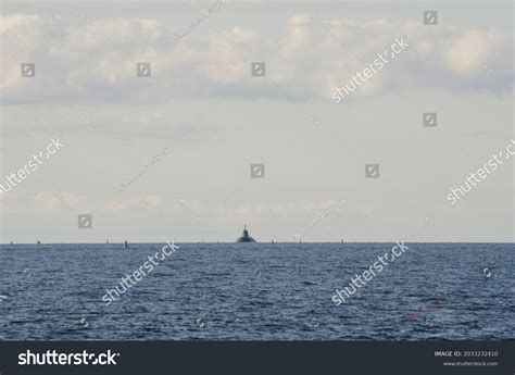 Nuclear Submarine Russian Submarine Arctic Stock Photo 2033232410 ...