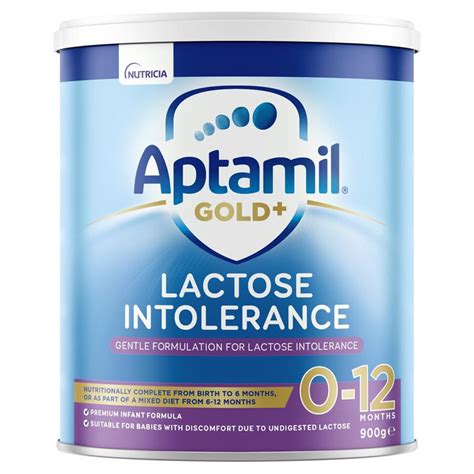 Buy Aptamil Gold+ Lactose Intolerance Baby Infant Formula From Birth to 12 Months 900g Online at ...