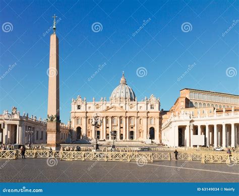 St. Peter S Cathedral in Rome, Italy Editorial Stock Image - Image of ...